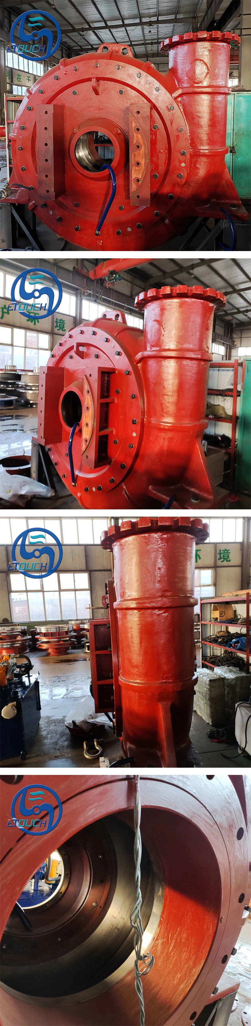 Long Distance Discharging Mud Sand Slurry Dredge Booster Pump Dredging Pumps for Mining Tunneling Construction Site Beach Sea Reclamation
